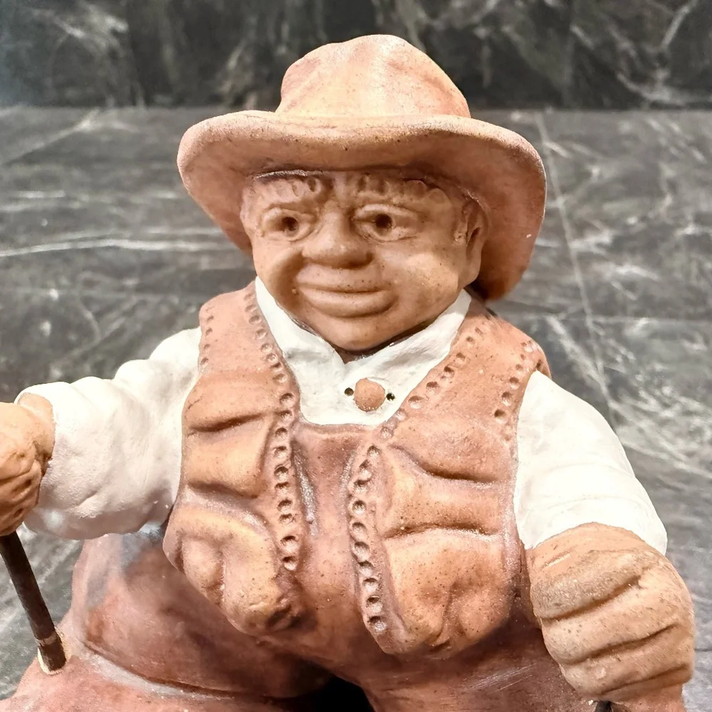 ROGERS’ ROWDIES Fishing Figurine